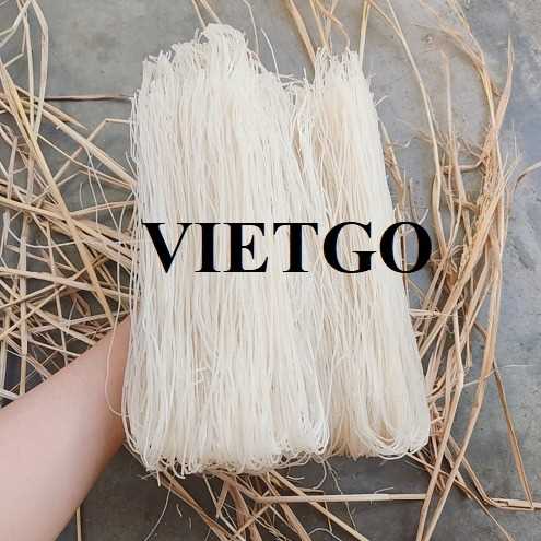Thương vụ hợp tác xuất khẩu bún gạo khô sang thị trường Ả-rập Xê-út 