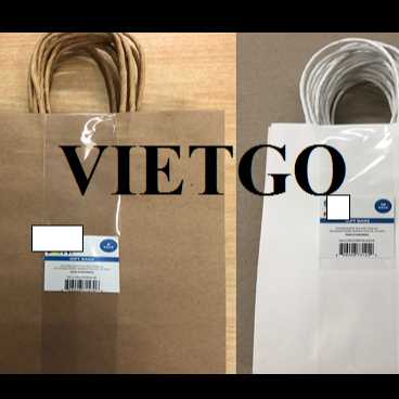 Thương vụ xuất khẩu túi giấy sang thị trường Mỹ và Mexico