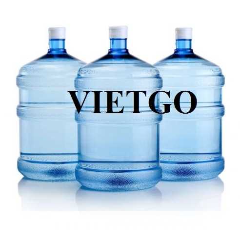 Thương vụ xuất khẩu bình nhựa đựng nước sang thị trường Ấn Độ 