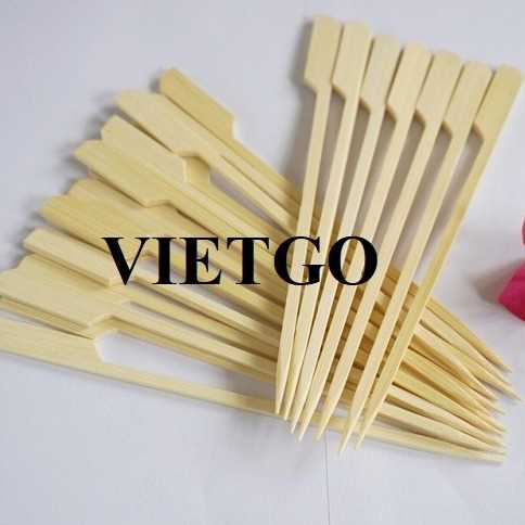 Cơ hội xuất khẩu xiên tre sang thị trường Ấn Độ