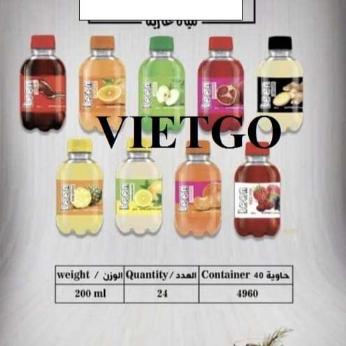 Cơ hội xuất khẩu nước ngọt sang thị trường Ả Rập Xê Út