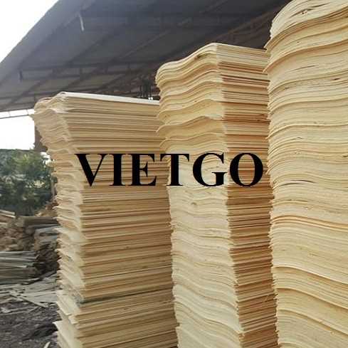 Thương vụ xuất khẩu ván bóc đến thị trường Trung Quốc