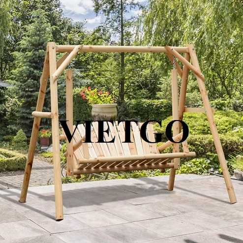Thương vụ xuất khẩu xích đu gỗ sang thị trường Italy