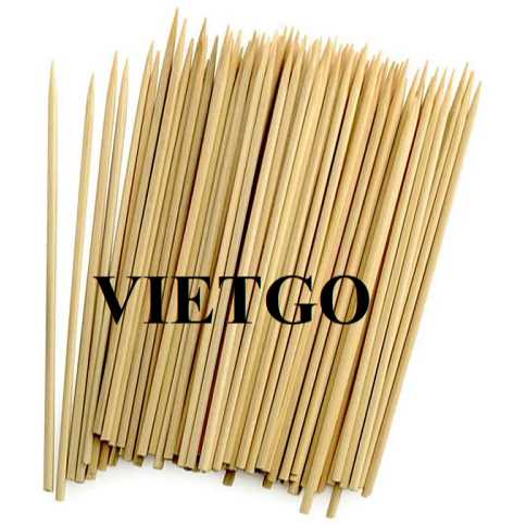 Cơ hội xuất khẩu xiên tre cho vị khách hàng người Nepal
