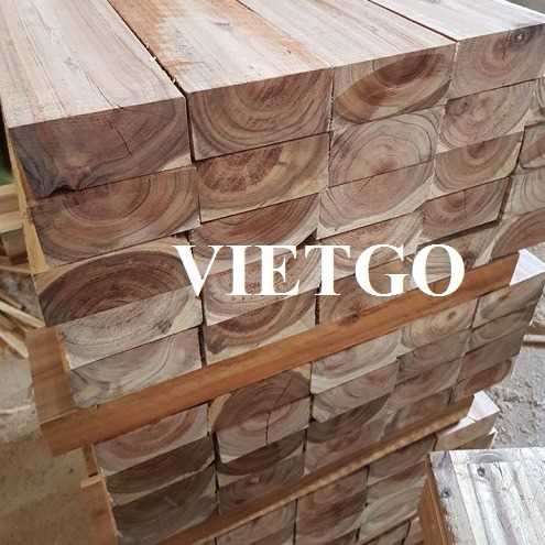 Thương vụ xuất khẩu sản phẩm gỗ keo xẻ đến thị trường Ấn Độ