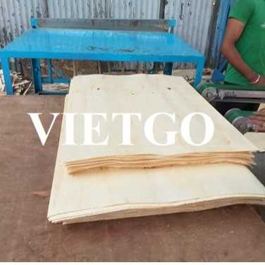 Thương vụ xuất khẩu ván bóc sang thị trường Ấn Độ