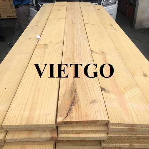 Thương vụ xuất khẩu gỗ thông xẻ sang thị trường Ấn Độ