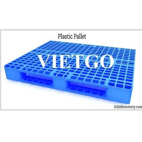 Thương vụ xuất khẩu sản phẩm pallet nhựa đến thị trường Singapore