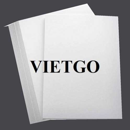 Thương vụ xuất khẩu sản phẩm giấy A4 sang thị trường Sri Lanka