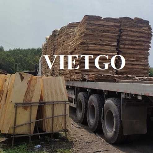 Thương vụ xuất khẩu ván bóc sang thị trường Ấn Độ