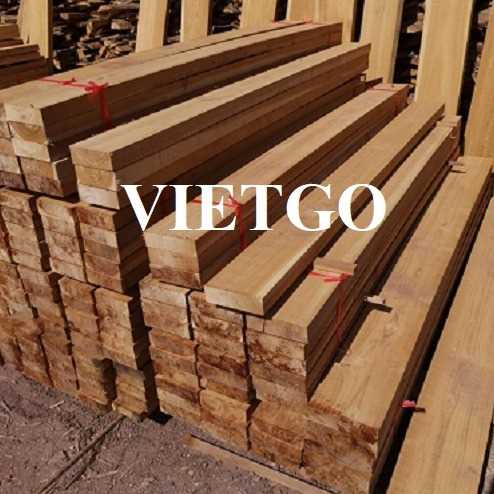 Thương vụ xuất khẩu gỗ teak xẻ sang thị trường Ấn Độ  