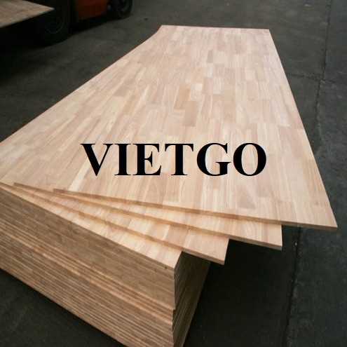Thương vụ xuất khẩu sản phẩm gỗ ghép thanh sang thị trường Ấn Độ