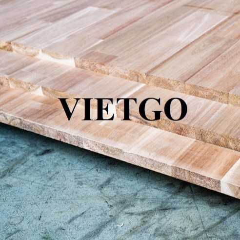Thương vụ xuất khẩu gỗ ghép thanh sang thị trường Ấn Độ 