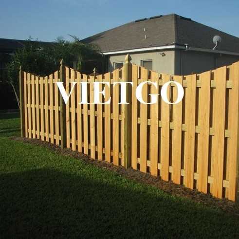 Thương vụ xuất khẩu sản phẩm hàng rào gỗ đến thị trường Israel