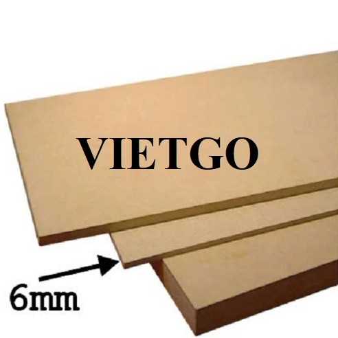 Thương vụ xuất khẩu ván MDF sang thị trường Ấn Độ
