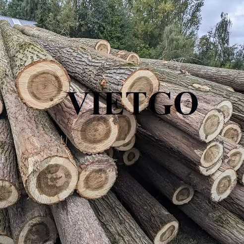 Thương vụ xuất khẩu gỗ bạch dương tròn sang thị trường Sri Lanka