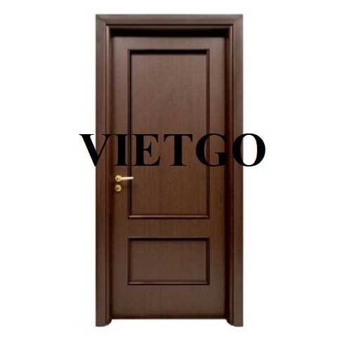 Thương vụ xuất khẩu cửa gỗ đến thị trường Ấn Độ 