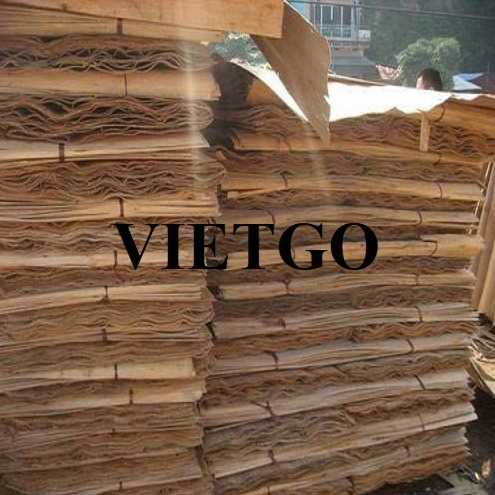 Thương vụ xuất khẩu ván bóc sang thị trường Ấn Độ