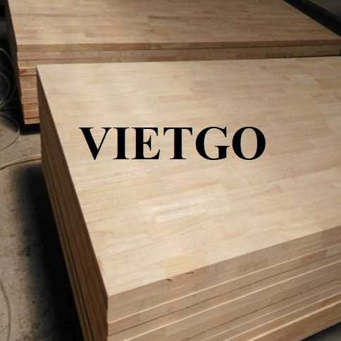 Thương vụ xuất khẩu gỗ ghép thanh sang thị trường Ấn Độ