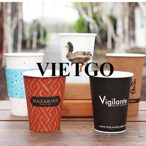 Thương vụ xuất khẩu cốc giấy sang thị trường Hoa Kỳ