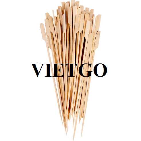 Cơ hội xuất khẩu xiên tre sang thị trường Ấn Độ