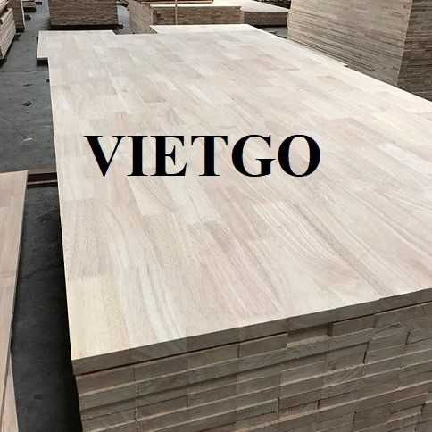 Thương vụ xuất khẩu gỗ ghép thanh đến thị trường Ấn Độ 