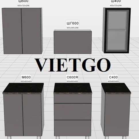 Cơ hội xuất khẩu sản phẩm tủ bếp sang thị trường Nga