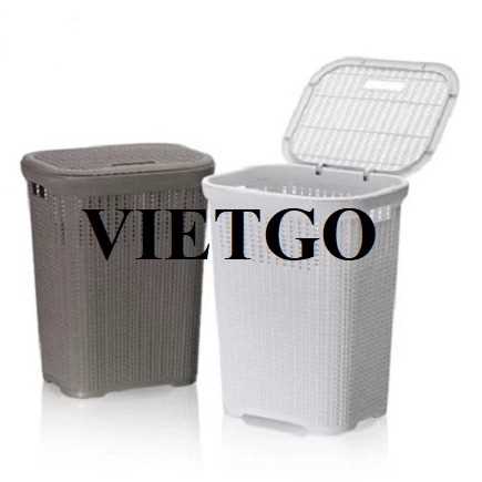 Thương vụ xuất khẩu giỏ nhựa đựng quần áo đến thị trường Panama