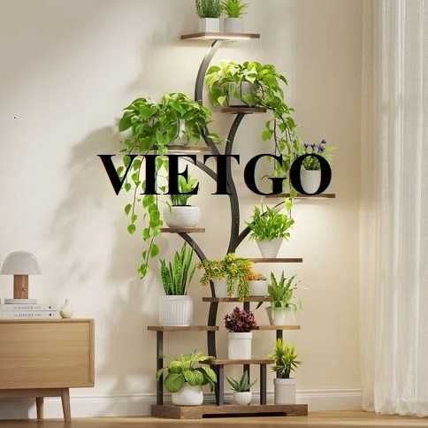 Cơ hội hợp tác xuất khẩu giá đỡ chậu cây và giường gỗ đến thị trường Hoa Kỳ