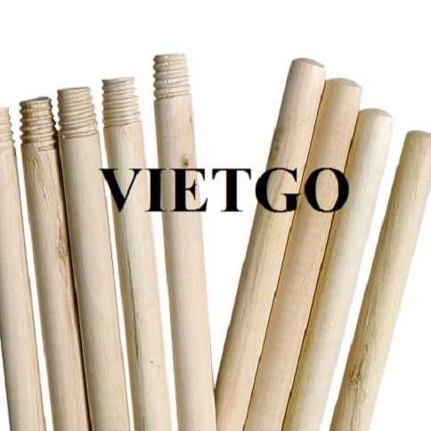 Thương vụ xuất khẩu cán chổi gỗ đến thị trường Ấn Độ 