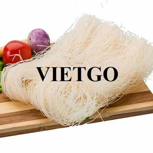 Cơ hội xuất khẩu bún gạo khô đến thị trường Hàn Quốc