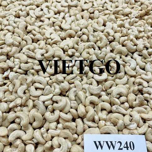 Cơ hội xuất khẩu hạt điều w320 và w240 sang Bangladesh và Thổ Nhĩ Kỳ