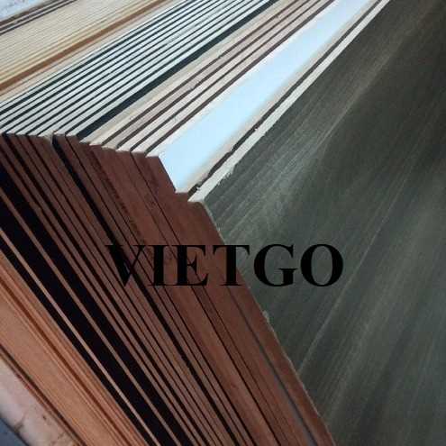 Thương vụ xuất khẩu sản phẩm ván MDF đến thị trường Ấn Độ
