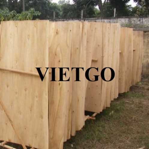 Thương vụ xuất khẩu ván bóc sang thị trường Ấn Độ