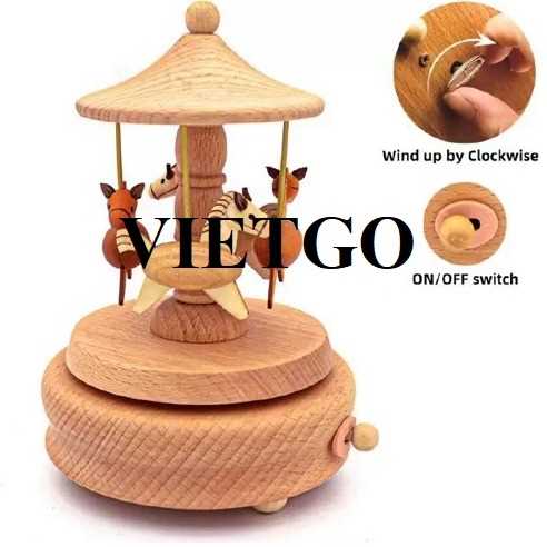 Cơ hội xuất khẩu hộp nhạc bằng gỗ tới Nga