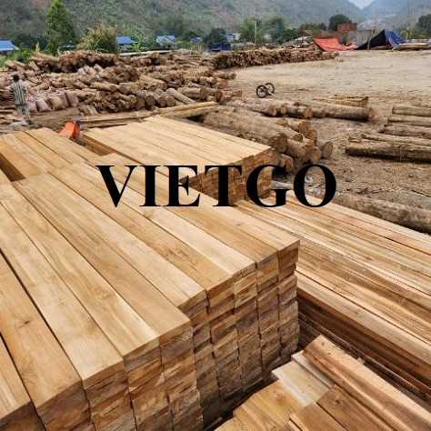 Thương vụ xuất khẩu gỗ teak xẻ sang thị trường Ấn Độ