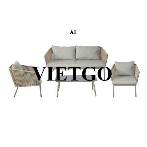 Thương vụ xuất khẩu bàn ghế ngoại thất sang thị trường Hoa Kỳ