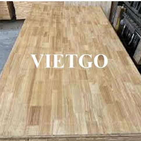 Thương vụ xuất khẩu gỗ ghép thanh sang thị trường Ấn Độ 