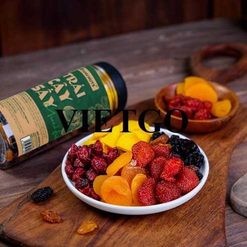 Cơ hội hợp tác xuất khẩu hoa quả sấy khô thập cẩm sang thị trường Israel