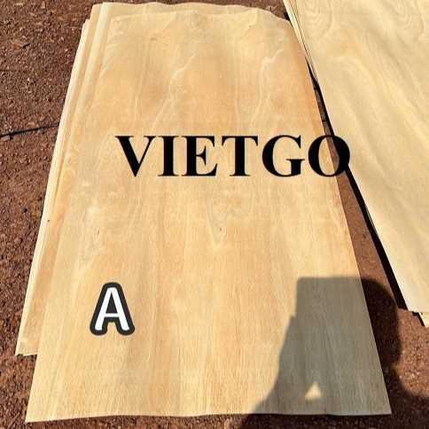 Thương vụ xuất khẩu ván bóc sang thị trường Ấn Độ