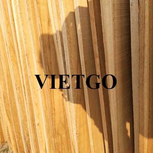 Thương vụ xuất khẩu sản phẩm gỗ teak xẻ đến thị trường Ấn Độ