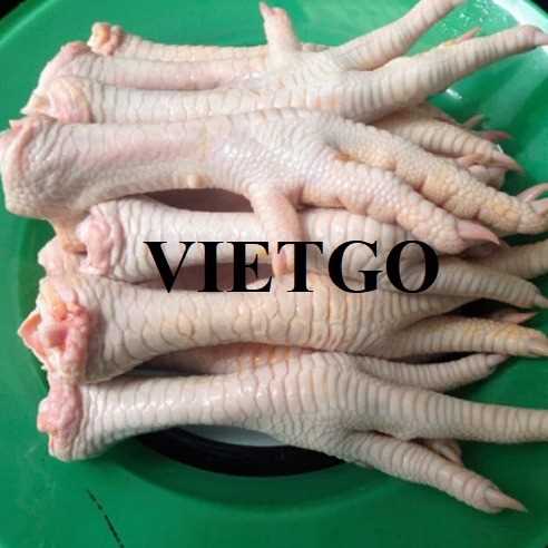 Cơ hội xuất khẩu chân gà đông lạnh sang thị trường Trung Quốc