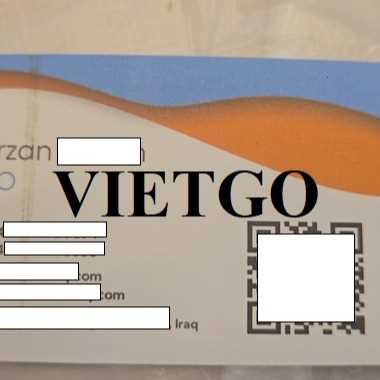 Đối tác đến từ Iraq cần tìm đại diện thương mại tại Việt Nam