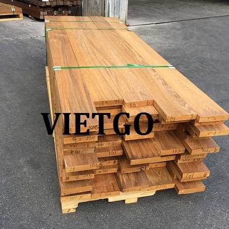 Thương vụ xuất khẩu gỗ teak xẻ sang thị trường Ấn Độ 