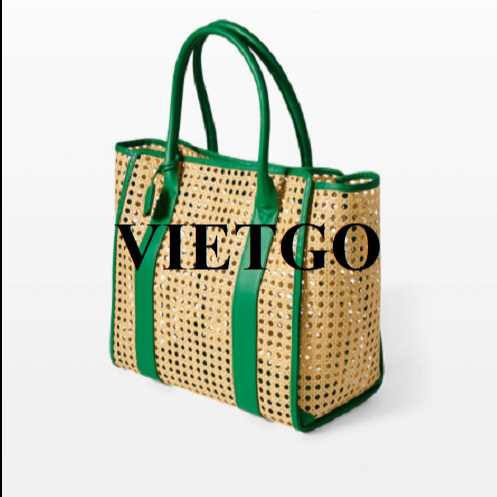 Thương vụ xuất khẩu túi xách nhựa giả mây tre sang thị trường Mỹ