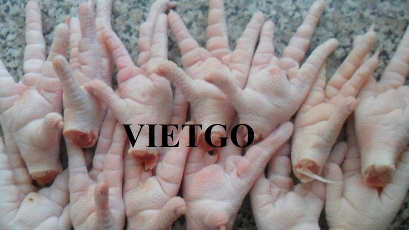 Cơ hội hợp tác xuất khẩu chân gà sang thị trường Trung Quốc