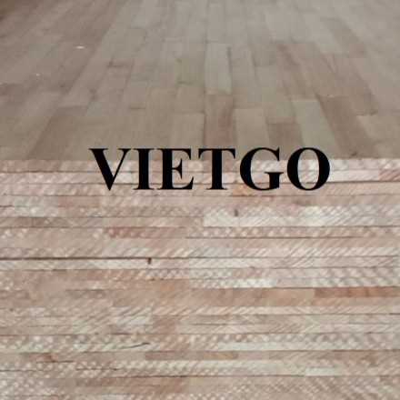 Thương vụ xuất khẩu gỗ ghép thanh đến thị trường Thổ Nhĩ Kỳ