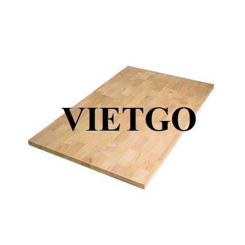 Thương vụ xuất khẩu gỗ ghép thanh sang thị trường Ấn Độ