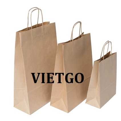 Thương vụ xuất khẩu sản phẩm túi giấy đến thị trường Ấn Độ