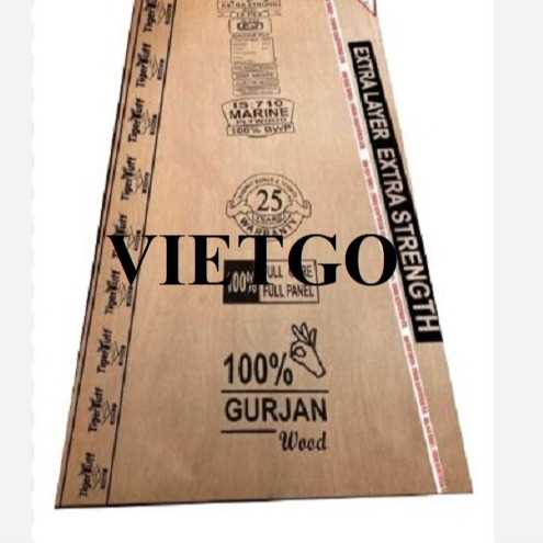 Thương vụ xuất khẩu sản phẩm gỗ dán đến thị trường Ấn Độ